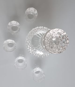 Garrafa ANTIGA + 5 Copos