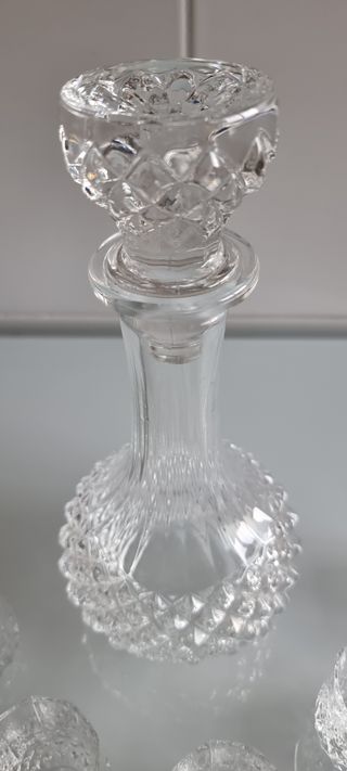 Garrafa ANTIGA + 5 Copos