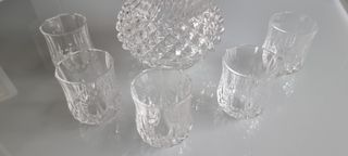 Garrafa ANTIGA + 5 Copos