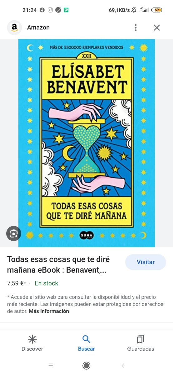 libro Elisa Benavent 5€