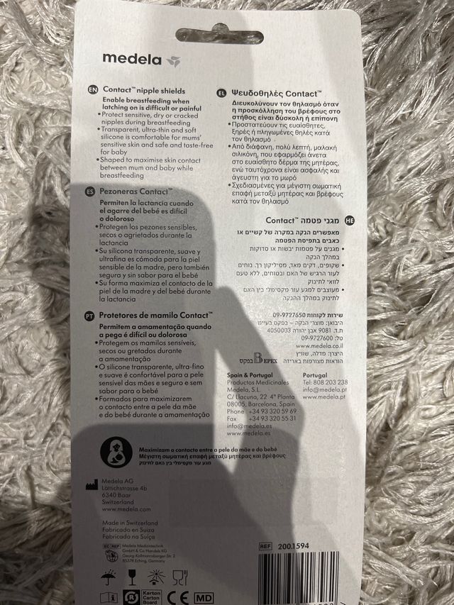 Capezzoli Medela NUOVA taglia M