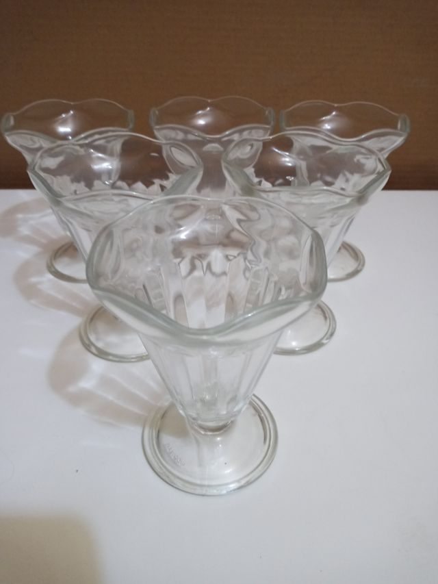 6 Copas para helados