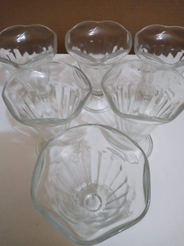 6 Copas para helados