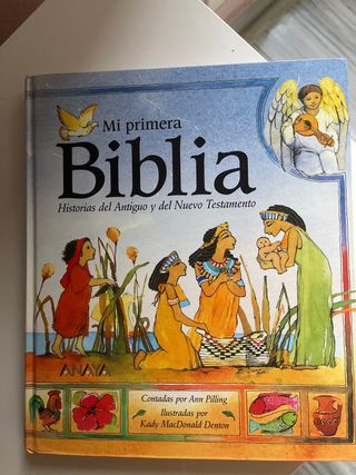 mi primer biblia. Editorial Anaya