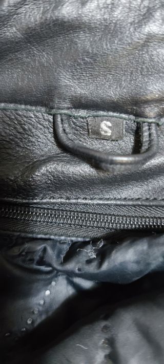 Chaqueta moto piel ,mujer S