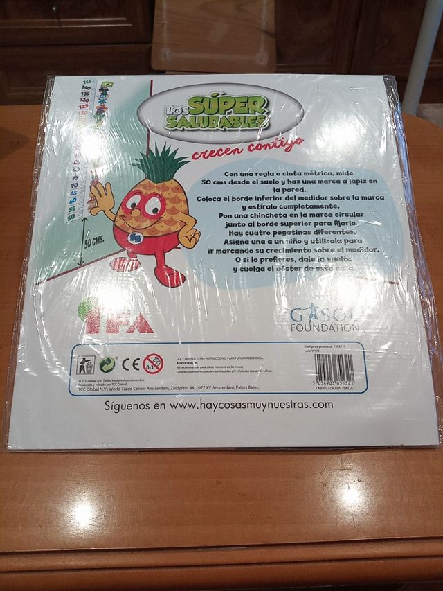 Regalo medidor de pared