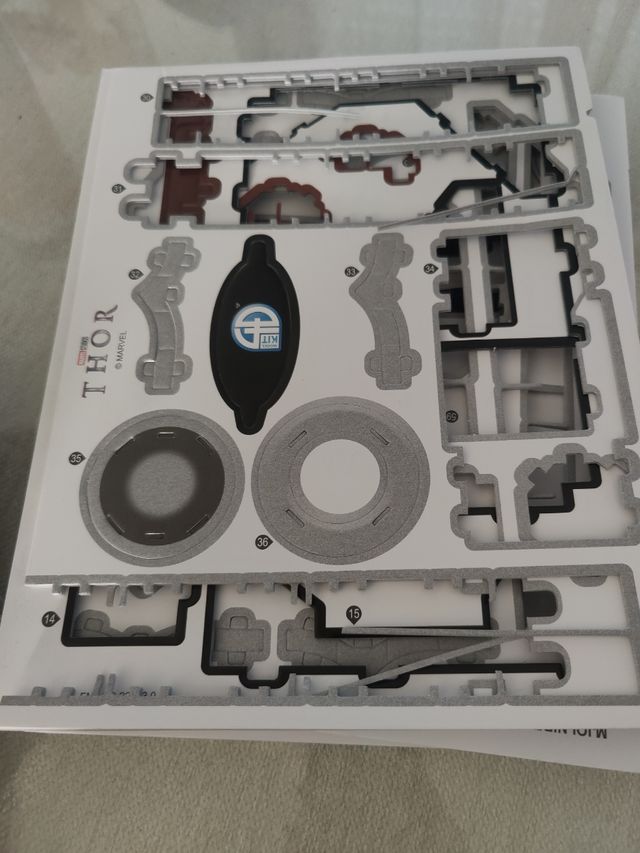 puzzle 3D martillo de Thor