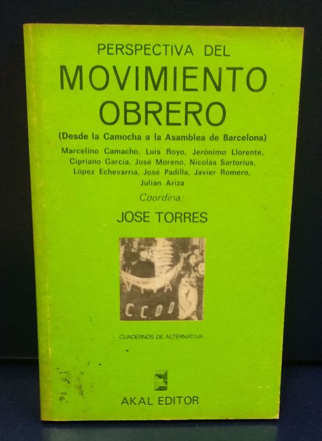 PROSPETTIVA DEL MOVIMENTO OPERAIO - JOSE TORRES