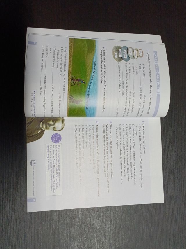 All About Wales, 3 eso