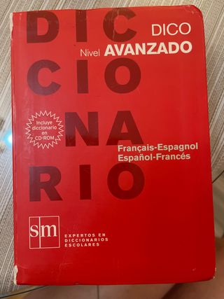 Diccionario DICO ESPAÑOL-FRANCES nivel avanzado