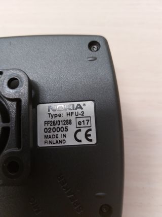 Módulo Manos libres Nokia Type HFU-2.