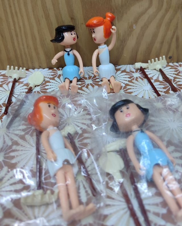 Betty e Wilma Os Flintstones Anos 80