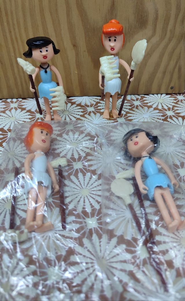 Betty e Wilma Os Flintstones Anos 80