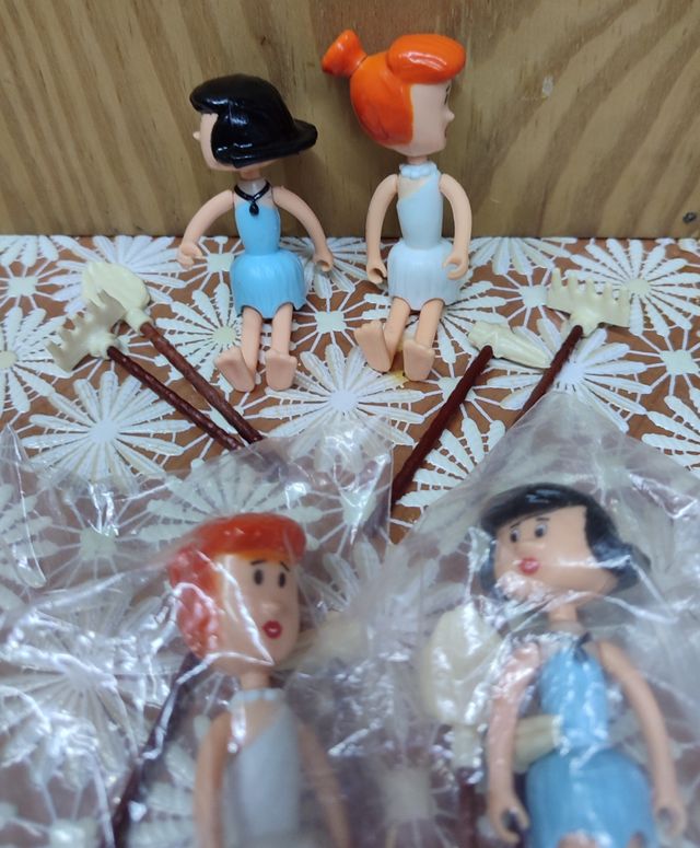 Betty e Wilma Os Flintstones Anos 80