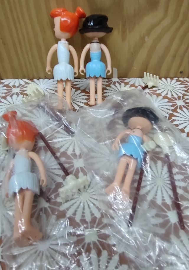 Betty e Wilma Os Flintstones Anos 80