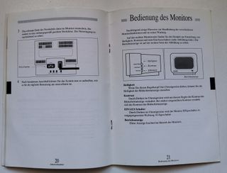Manual Epson VGA monitor E1182E vintage