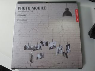 Photo Mobile Clip Stainless Steel Kikkerland Hold