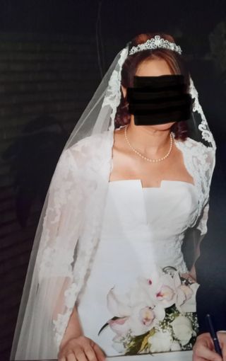 Vestido de novia. Marca PRONOVIAS. Talla L