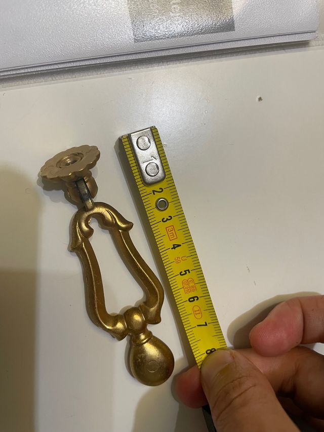 Tiradores oro envejecido