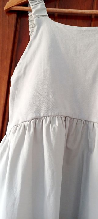 vestido midi / largo tirantas Zara