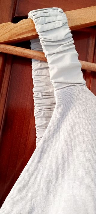 vestido midi / largo tirantas Zara