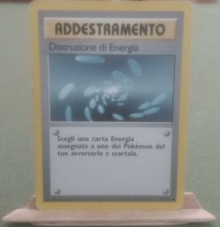 Carta Pokèmon Distruzione di energia
