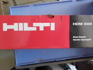 Aplicador manual Hilti HDM 500 + HIT-CR 500