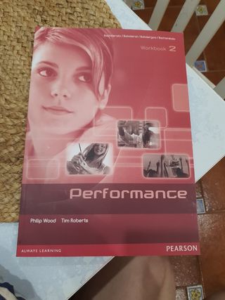 Libro inglés performance workbook 2 bach