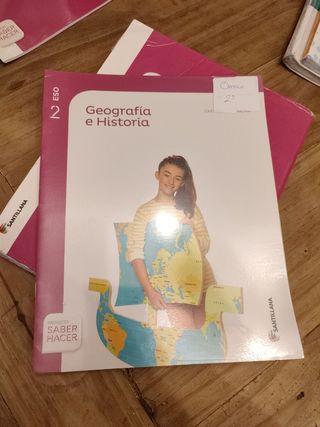 2° ESO Geografía e Historia Serie Descubre Santill