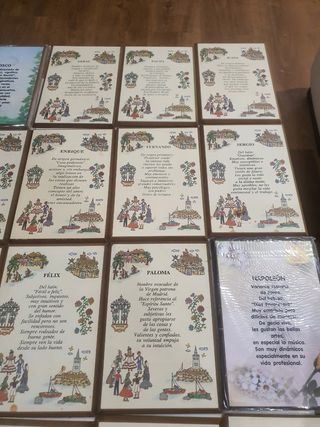 Carteles con el significado de los nombres LEER