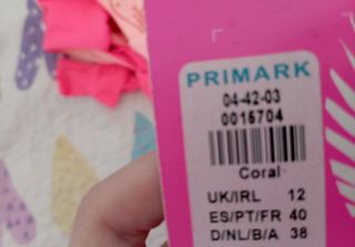 Bikini reversible brasileña Talla 40(L) Primark