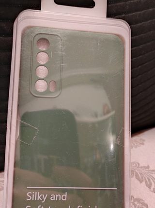 Funda Huawei p smart 2021 a estrenar, verde oscuro