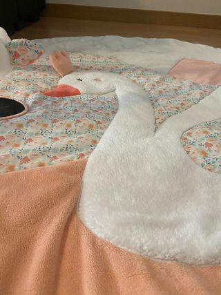 Manta gimnasio alfombra sensorial bebé