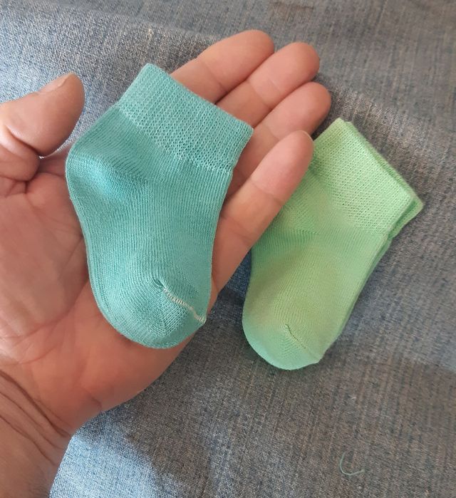 18 pares de soquetes novas recém-nascido