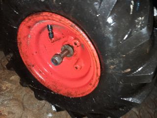 ruedas de mula mecánica