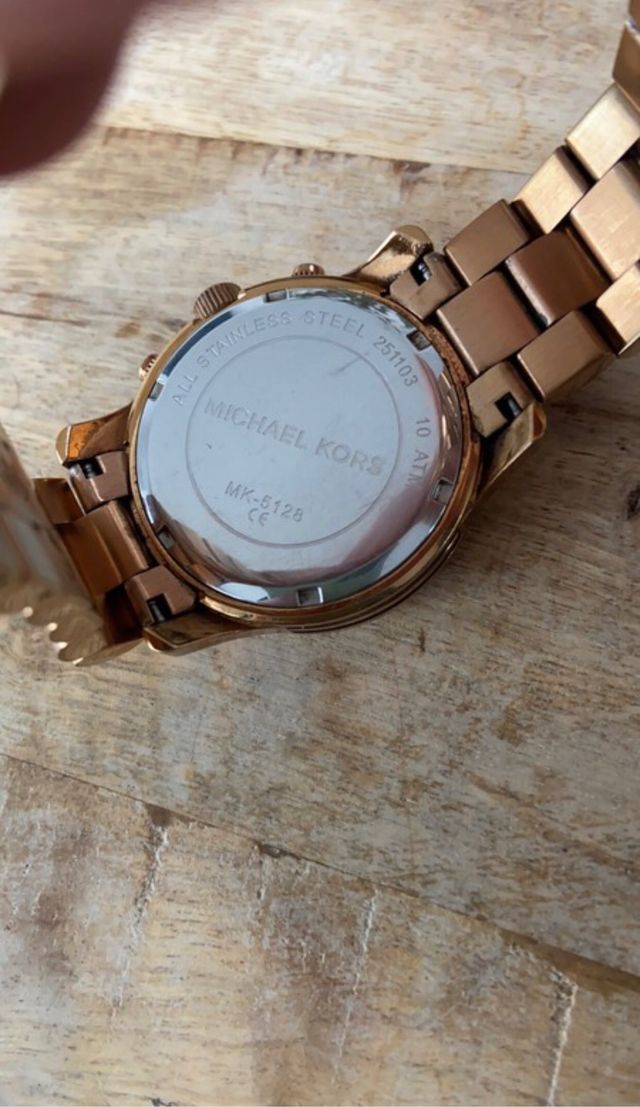 reloj auténtico Michael kors