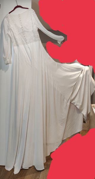 Vestido de novia Rosa Clará 