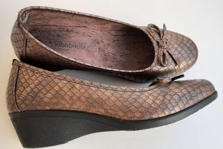 Bailarinas marrones COMODÍSIMAS.