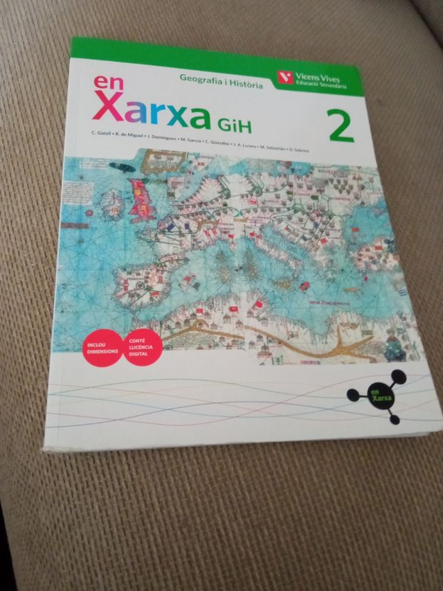 llibre de text Xarxa GiH 2