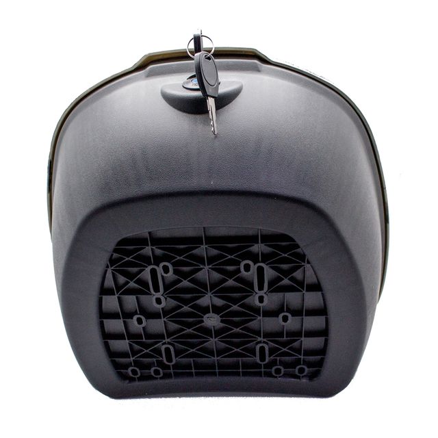 BAÚL TRASERO 13L NEGRO MOTO