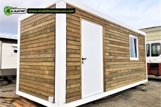 Modulo prefabricado en madera