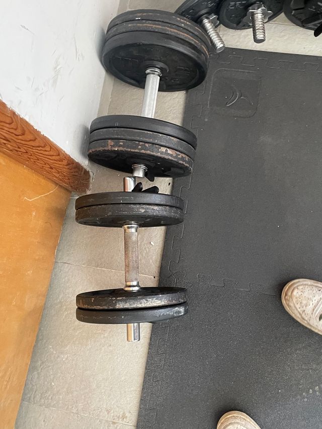 Vendo mancuernas, junto o por separado