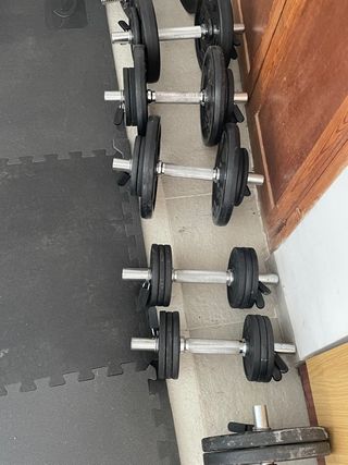 Vendo mancuernas, junto o por separado