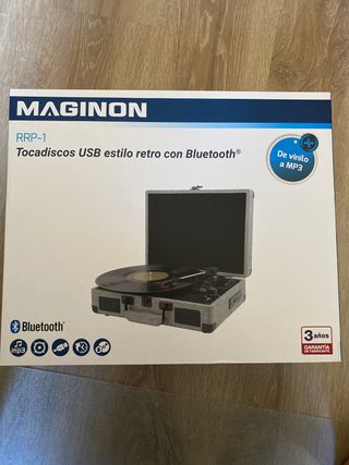 Tocadiscos USB retro