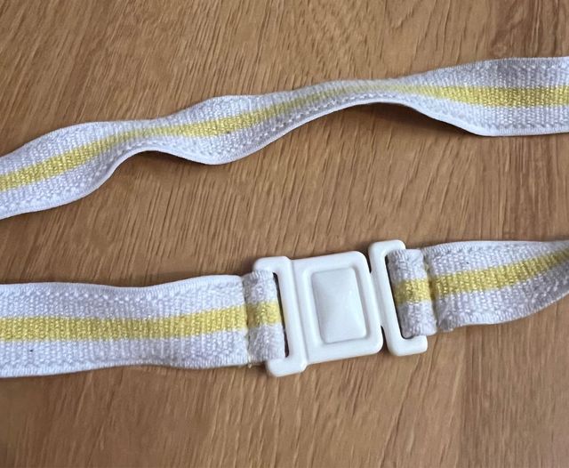 Cinturón blanco - Amarillo Zara