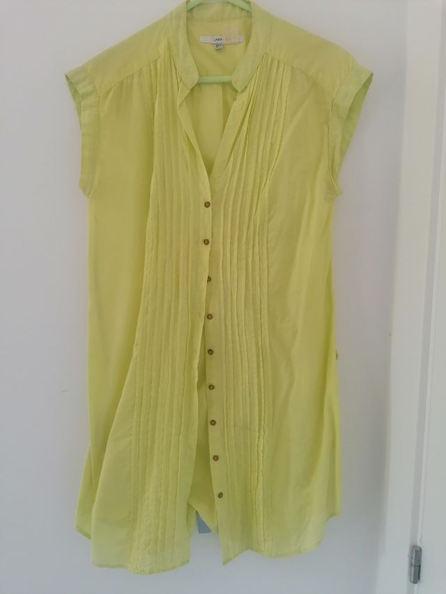 camisa larga de verano