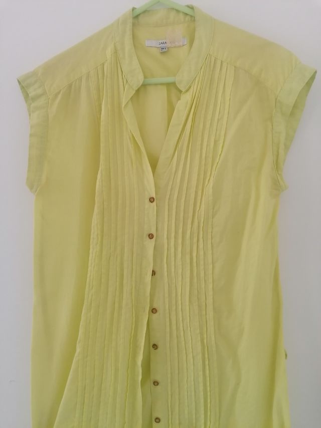 camisa larga de verano