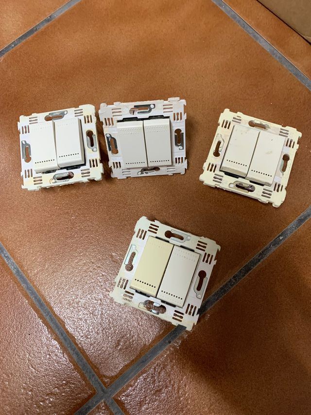 Embellecedores interruptores Bticino