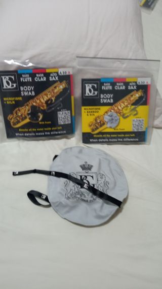 Limpiador BG saxo y clarinete 