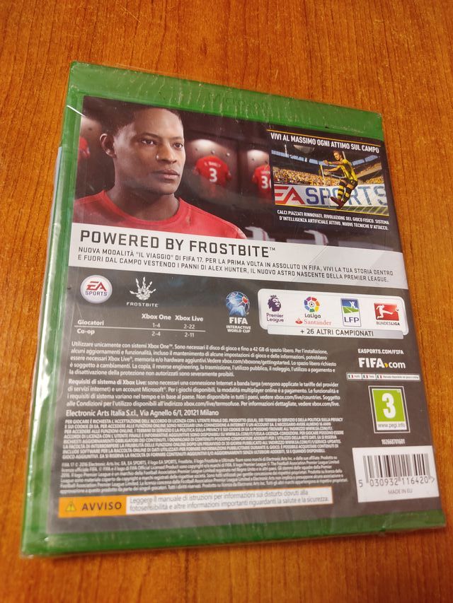 FIFA 17 para Xbox One sellado
